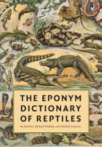 The Eponym Dictionary of Reptiles jacket image