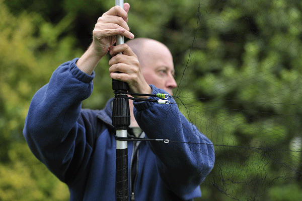 Neil Middleton in field ecologist mode