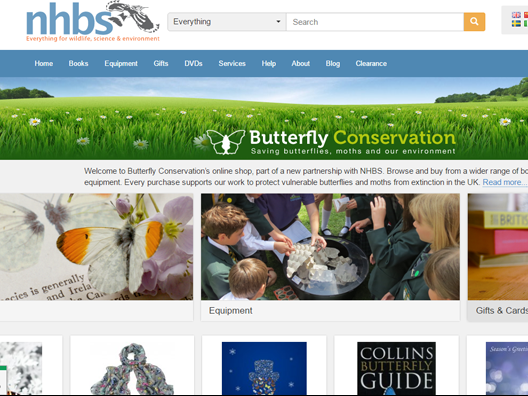Butterfly Conservation shop finds a new home at NHBS