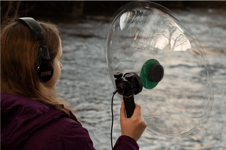 NHBS In The Field HiSound Stereo Parabolic Microphone