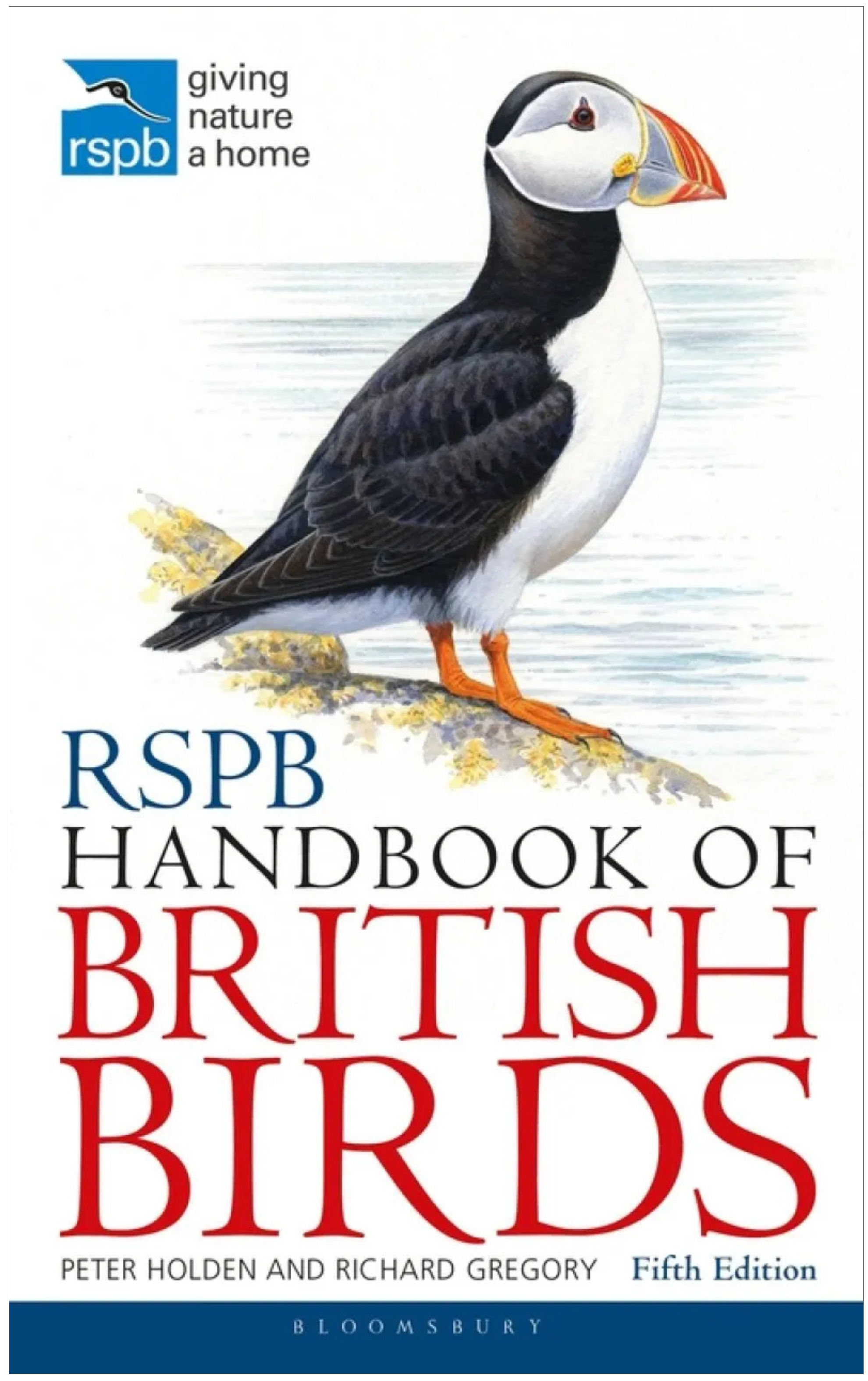 RSPB Handbook of British Birds book cover.