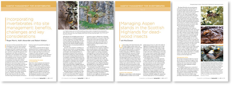 Conservation Land Management Spring 2023 Conservation Land Management Spring 2023