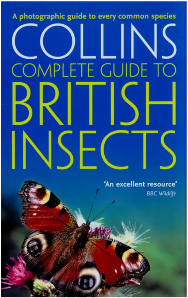 Front cover of the Collins Complete Guide to British Insects