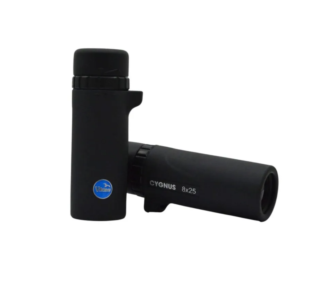 A black monocular.