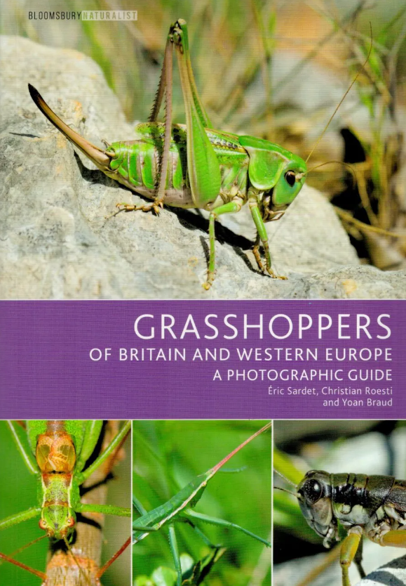 Book cover of grasshoppers of britain and western europe