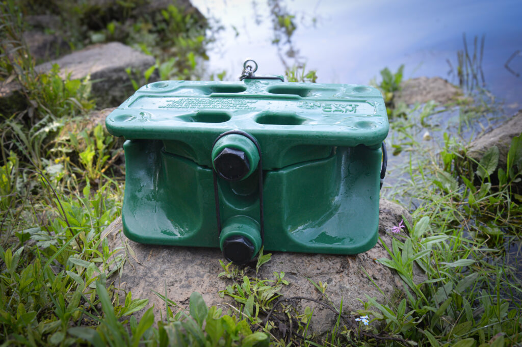 NEWTCAM on the edge of a pond