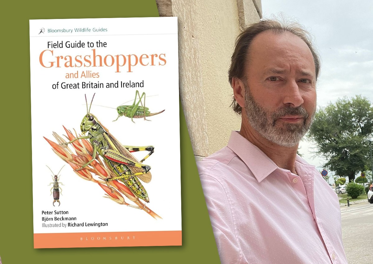 Author interview with Peter Sutton: Field Guide to the Grasshoppers and Allies of Great Britain and Ireland